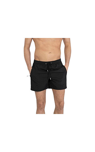 Miami Beach 301 Siyah Duz Erkek Sort 301-SIYAH-DUZ-ERKEK-SORT Erkek Şort Mayo Siyah