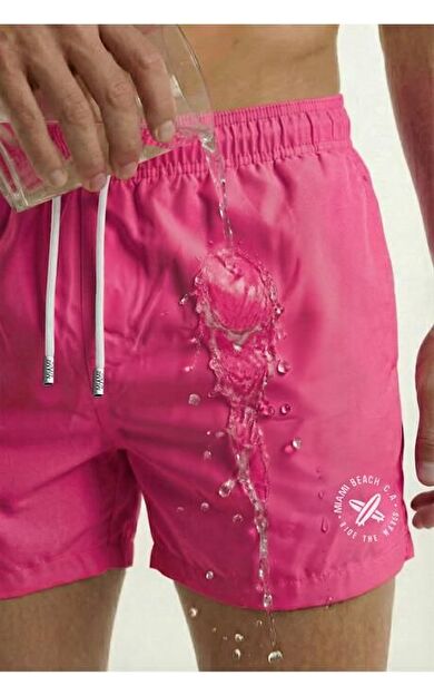 Pembe Mini Boy Erkek Mayo Deniz Şortu