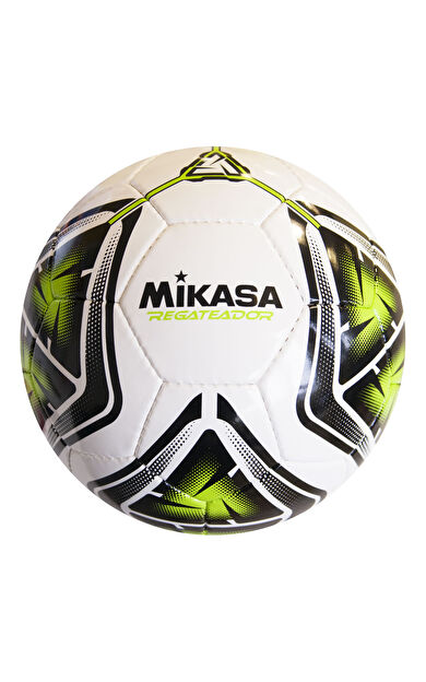 Mikasa El Dikişli Halı Saha Futbol Topu Regateador5  - Beyaz & Yeşil