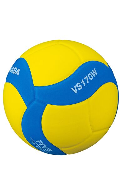 Mikasa VS170W-Y-BL Sentetik Deri Çocuk Voleybol Topu FIVB Inspected 160-180 GR