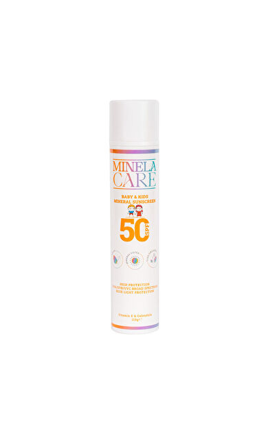 Minela Care Spf 50 Bebek ve Çocuk Güneş Kremi 110 gr