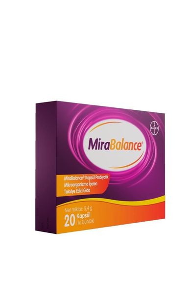 Mirabalance Probiyotik 20 Kapsül