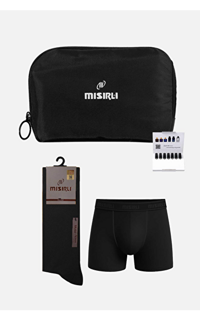 Erkek Modal Siyah Hediye Paketi