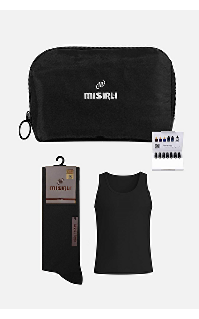 Erkek Siyah Atlet Hediye Paketi