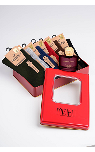 Kadın Kutlu Altılı Çorap Hediye Paketi