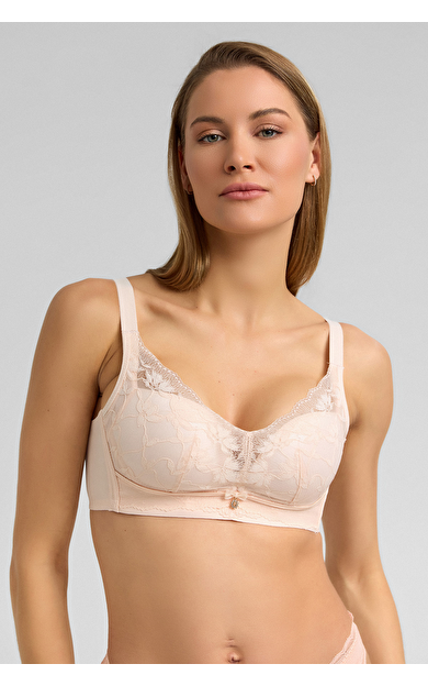 Dantel Detaylı Hayalet Sütyen Pembe