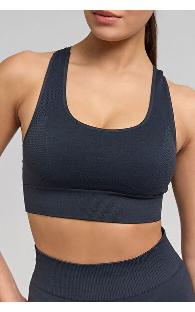 Kadın Activewear Bianca Seamless Sporcu Bralet ANTRASİT
