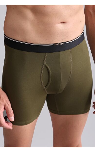 Mısırlı BAMBU SPARTACUS PERFORMANCE Long Boxer Koyu Haki