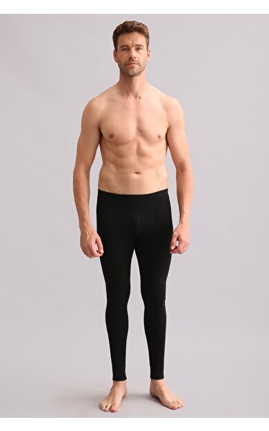 Mısırlı BAMBU TERMAL İçlik / Tayt Siyah