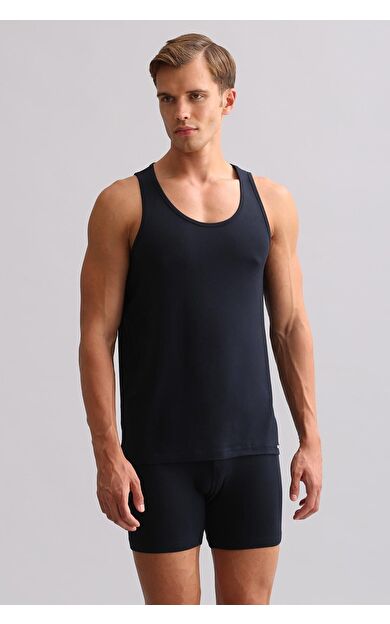 Mısırlı BAMBU ZEUS LUXURY Regular Fit Basic Atlet Lacivert