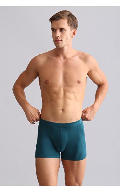 Mısırlı BAMBU ZEUS Regular Fit Boxer Fit Green