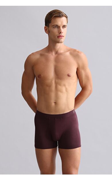 Mısırlı BAMBU ZEUS Regular Fit Boxer Mor