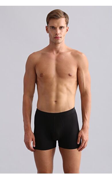 Mısırlı BAMBU ZEUS Regular Fit Boxer Siyah