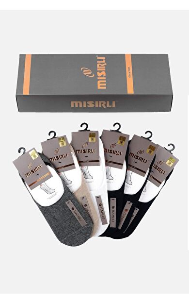 Mısırlı Erkek Bambu 6 Çift Yazlık Babet Çorap Çok Renkli