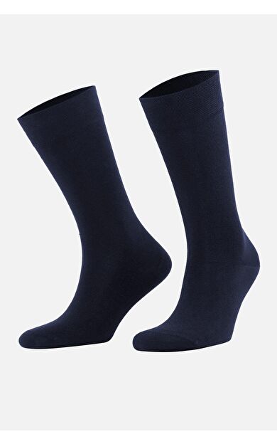 Mısırlı Erkek Bambu Tekli Soket Çorap Lacivert