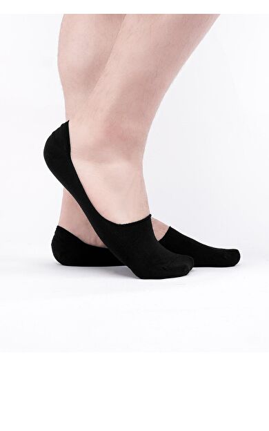 Mısırlı Erkek Bambu Tekli Yazlık Babet Çorap Siyah