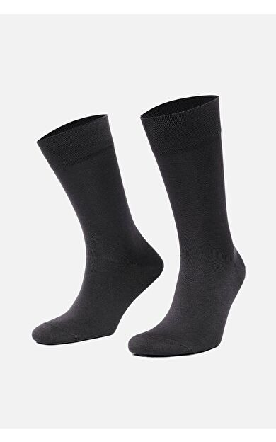 Mısırlı Erkek Merserize Tekli Yazlık Soket Çorap Füme