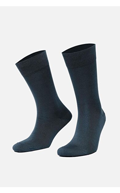 Mısırlı Erkek Merserize Tekli Yazlık Soket Çorap Pastel Mavi