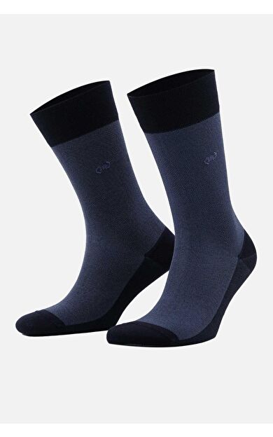 Mısırlı Erkek Merserize Tekli Yazlık Soket Çorap Lacivert