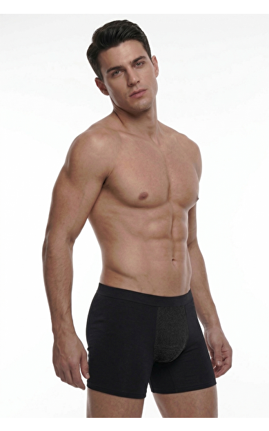 Mısırlı Erkek Modal SILVERMAN Boxer Siyah