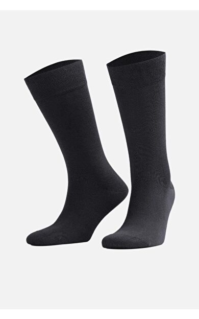 Mısırlı Erkek Modal Tekli Soket Çorap Füme