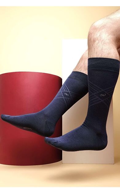 Mısırlı Erkek Modal Tekli Soket Çorap Jean