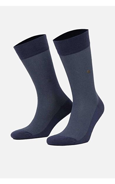 Mısırlı Erkek Organik Pamuklu Tekli Soket Çorap Jean