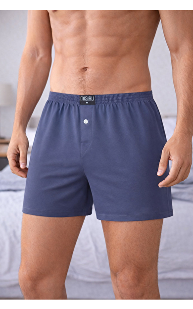 Mısırlı Erkek Pamuklu Ares Boxer Füme