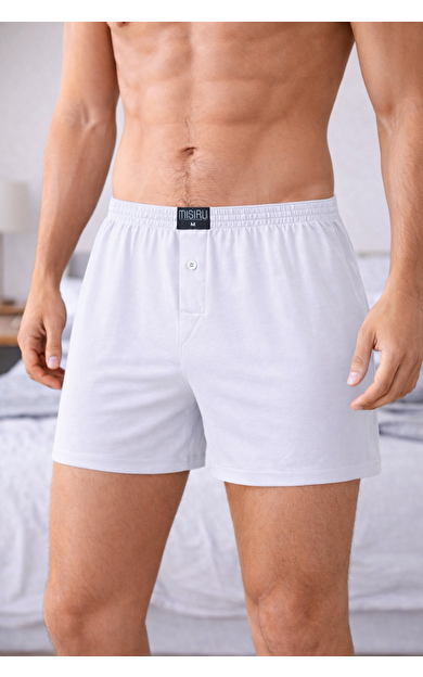 Mısırlı Erkek Pamuklu Ares Boxer Gri