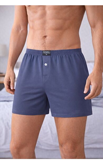 Mısırlı Erkek Pamuklu Ares Boxer Füme