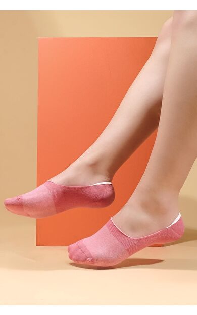 Mısırlı Kadın Bambu Tekli Yazlık Babet Çorap Pembe