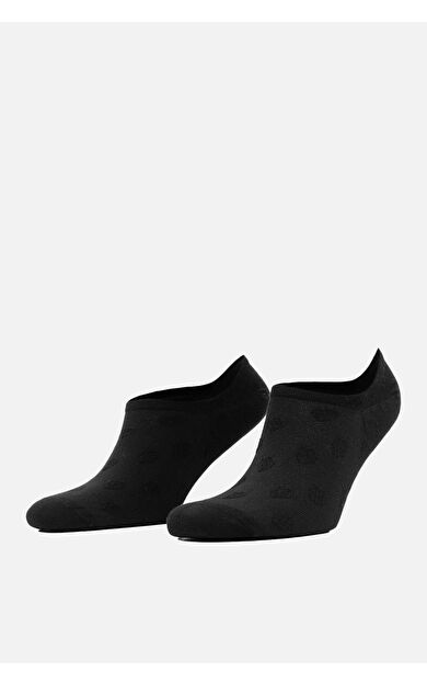 Mısırlı Kadın Bambu Tekli Yazlık No Show Çorap Siyah