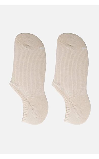 Mısırlı Kadın Bambu Tekli Yazlık No Show Çorap Bej