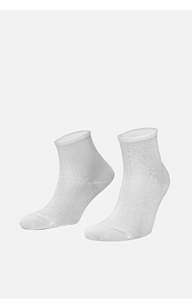 Mısırlı Kadın Merserize Tekli Soket Çorap Beyaz
