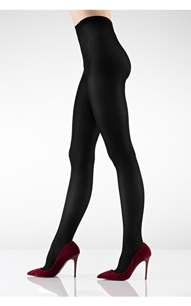 Mısırlı Kadın Mikro 40 Külotlu Çorap Siyah