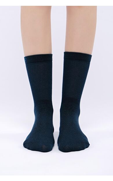 Mısırlı Kadın Modal Tekli Soket Çorap Petrol
