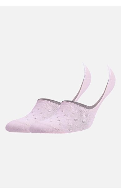 Mısırlı Kadın Pamuklu Tekli Yazlık Babet Çorap Pembe