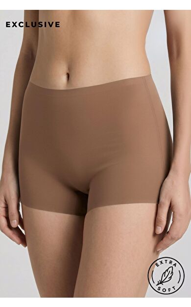 Mısırlı Lazer Kesim Shorty Koyu Ten