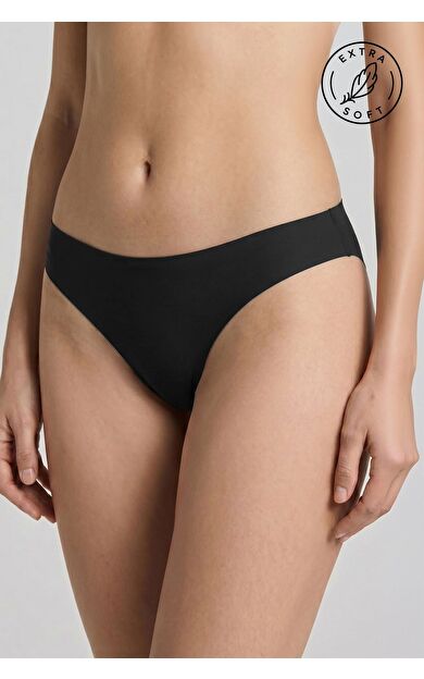 Mısırlı Lazer Kesim Slip Siyah