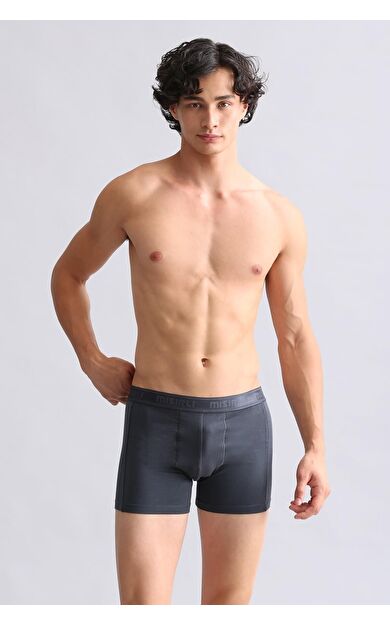 Mısırlı Modal By TENCEL Compact Cotton Klasik Boxer Antrasit