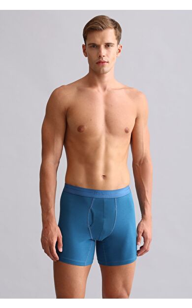 Mısırlı Modal By TENCEL SPARTACUS PLUS PERFORMANCE Long Boxer Petrol