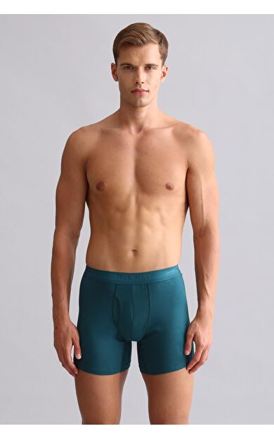 Mısırlı Modal By TENCEL SPARTACUS PLUS PERFORMANCE Long Boxer Fit Green