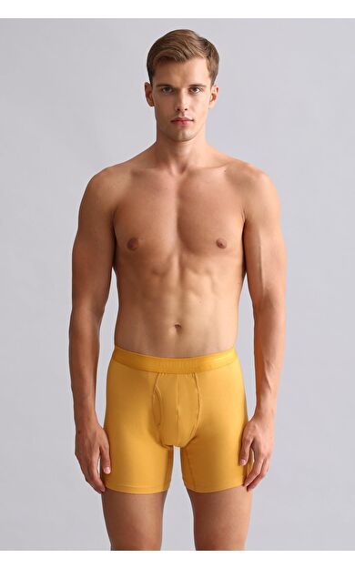 Mısırlı Modal By TENCEL SPARTACUS PLUS PERFORMANCE Long Boxer Hardal