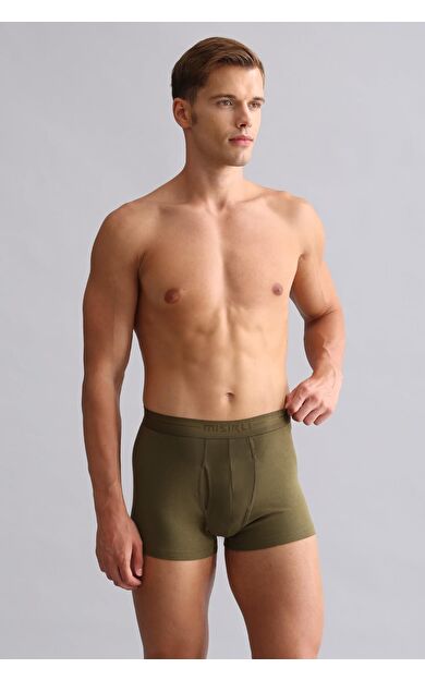 Mısırlı Modal By TENCEL SPARTACUS PLUS PERFORMANCE Boxer Koyu Haki
