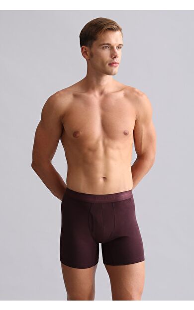 Mısırlı Modal By TENCEL SPARTACUS PLUS PERFORMANCE Long Boxer Mor