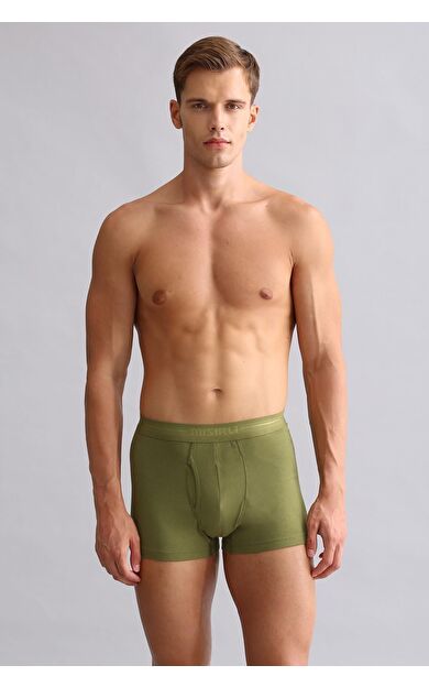 Mısırlı Modal By TENCEL SPARTACUS PLUS PERFORMANCE Boxer Haki