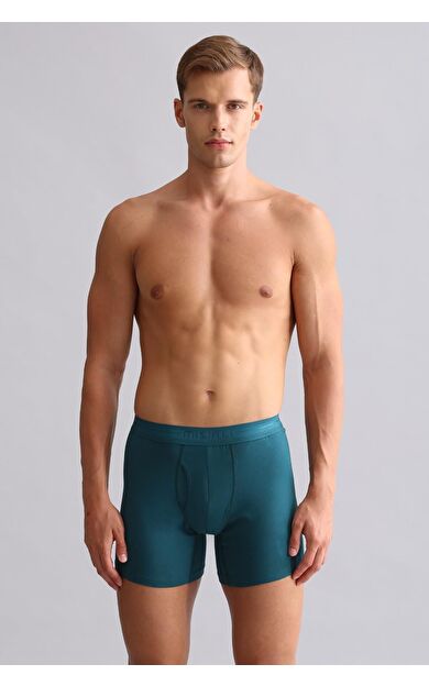 Mısırlı Modal By TENCEL SPARTACUS PLUS PERFORMANCE Long Boxer Fit Green