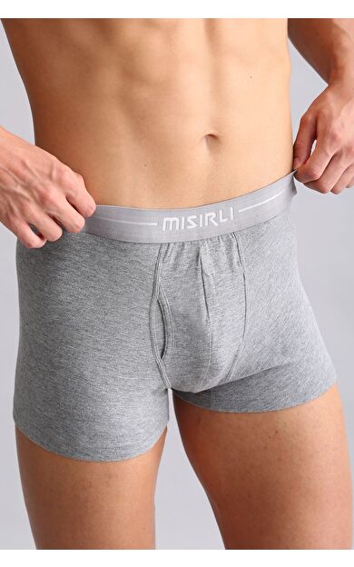 Mısırlı Modal By TENCEL SPARTACUS PLUS PERFORMANCE Boxer Gri Melanj