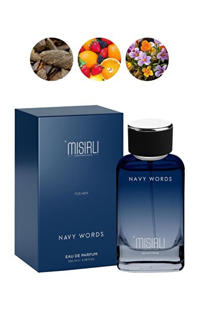 Mısırlı NAVY WORDS – 100 Ml EDP Erkek Parfümü Renksiz