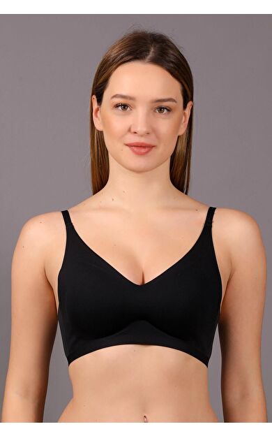 Mısırlı New Bra Balensiz Hayalet Bralet Sütyen Siyah